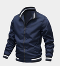 Men's Bomber Jacket | Full-Zip Closure | Ribbed Cuffs | Roomy Layering Fit