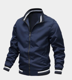 Men's Bomber Jacket | Full-Zip Closure | Ribbed Cuffs | Roomy Layering Fit