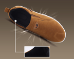 Men's Slip-On Sneakers | Cushioned Comfort Sole | Non-Slip Grip Outsole