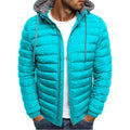 Men's Lightweight Puffer Jacket | Quilted Design | Hood with Soft Lining