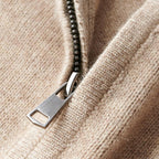 Men's Half-Zip Pullover Sweater | Mock-Neck Collar | Comfortable Everyday Fit