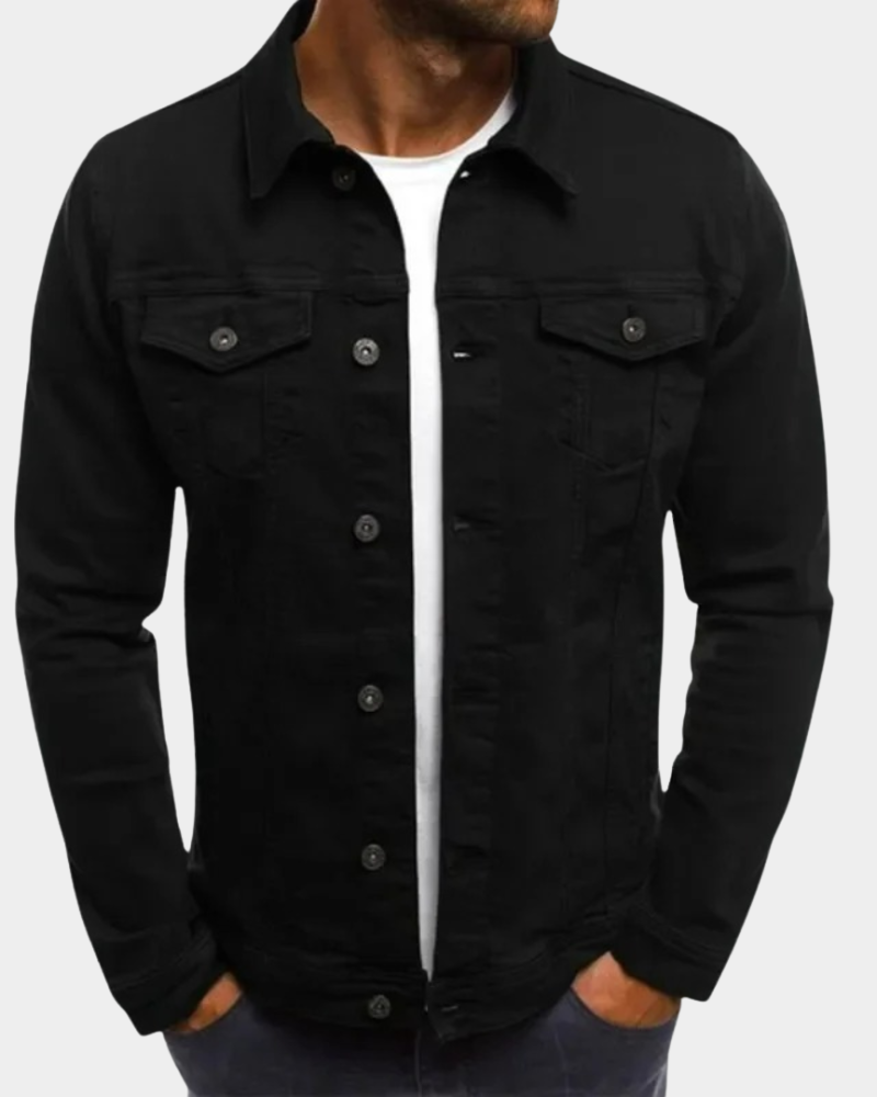Men's Tailored Fit Jacket | Structured Silhouette | Lightweight All-Season Design