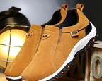 Men's Slip-On Sneakers | Cushioned Comfort Sole | Non-Slip Grip Outsole