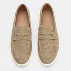Men's Slip-On Loafers | Round Toe Design | Cushioned Sole for All-Day Comfort